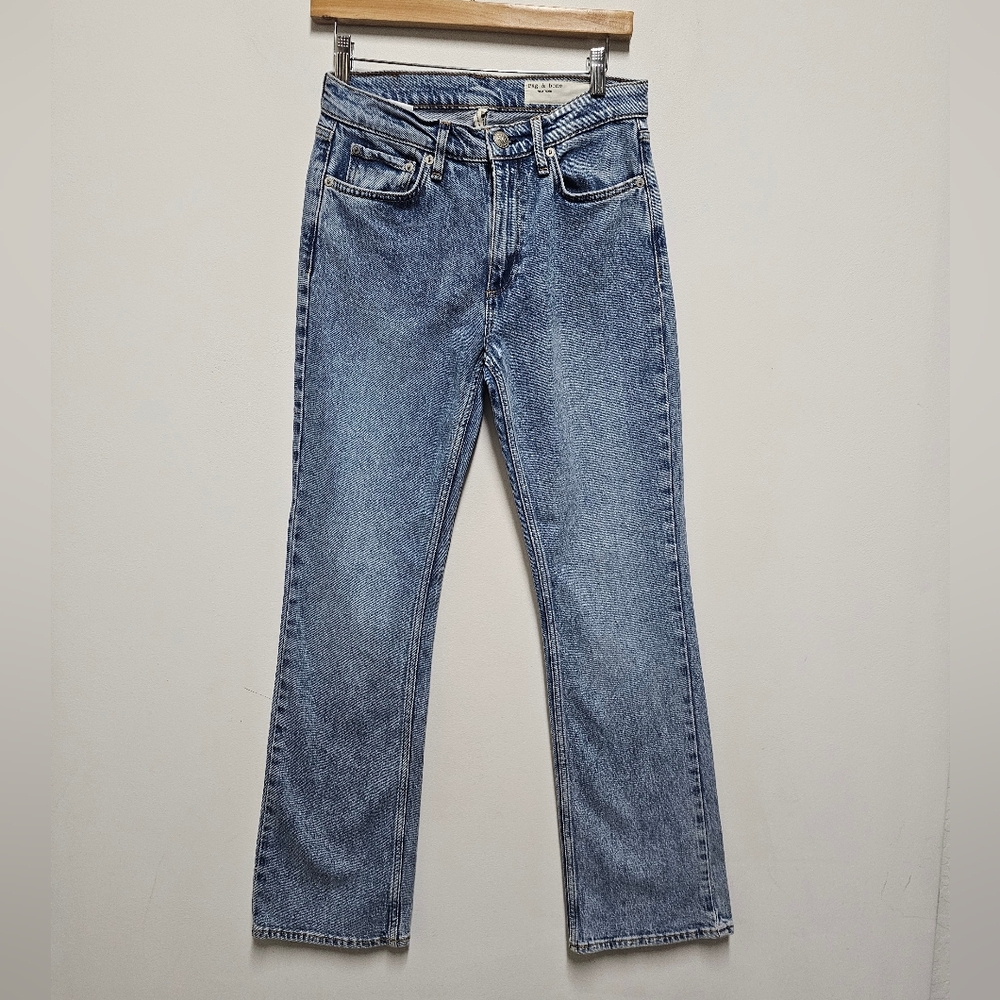 Rag & Bone Peyton Mid Rise Bootcut Jean In Galia NWT Size 27